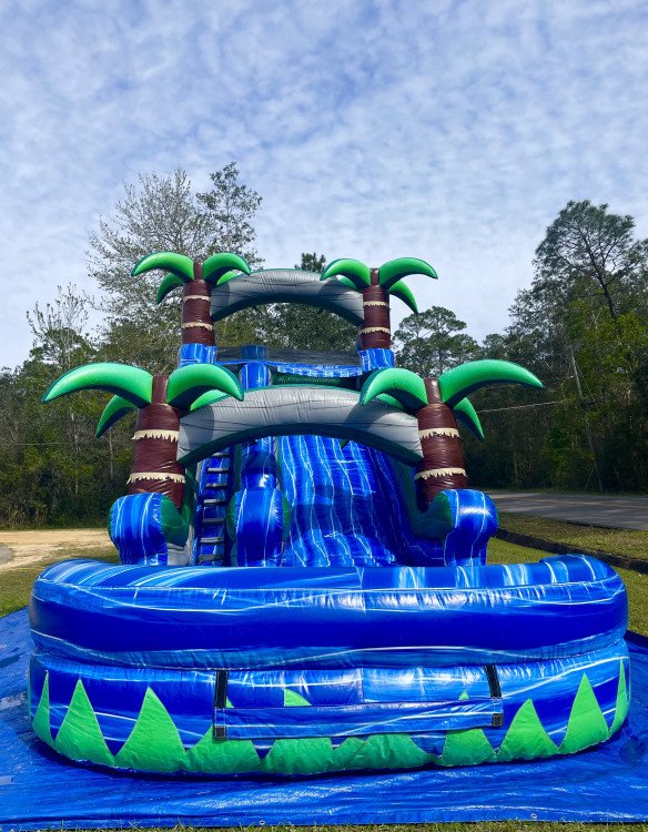 16' Blue Crush Water Slide